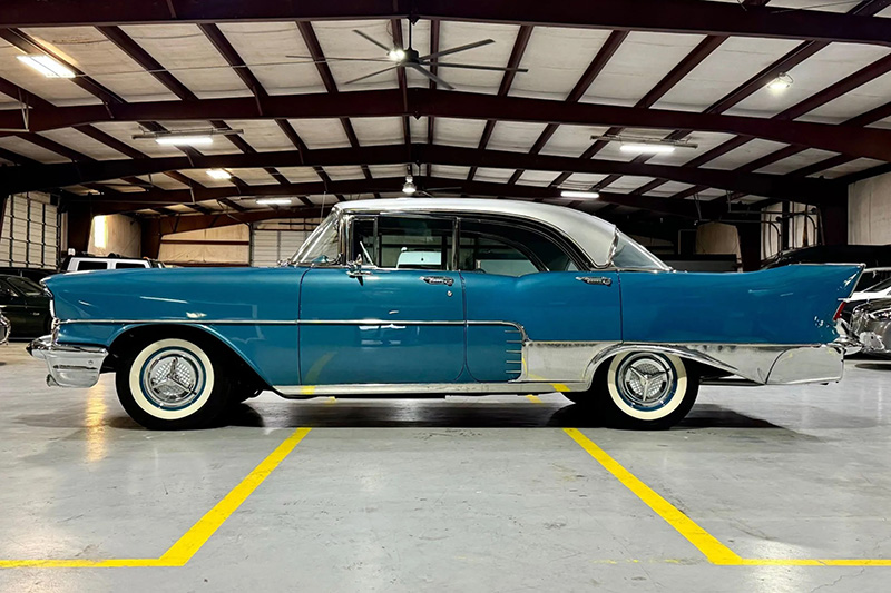 El Morocco Sedan (1957) – im Stil des Cadillac Eldorado Brougham umgebauter Chevrolet 210 Sport Sedan