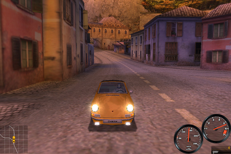 Porsche 911 S Targa (1967) – im Videospiel "Need for Speed: Porsche" an der Côte d'Azur