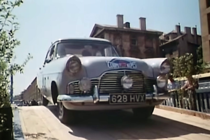 Ford Zepyhr am Coupe des Alpes 1958 - Ausschnitt (© Shell)