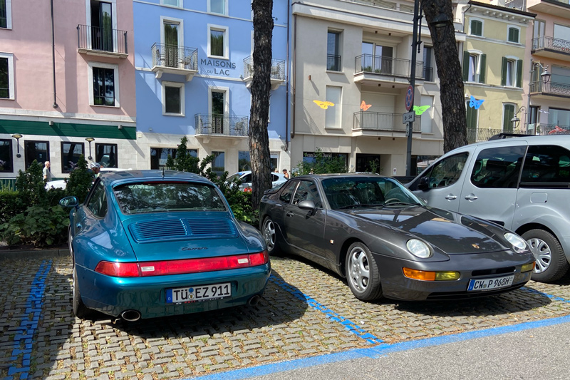 Zuschauerfahrzeuge an der 1000 Miglia 2025 (© Emanuel Zifreund)