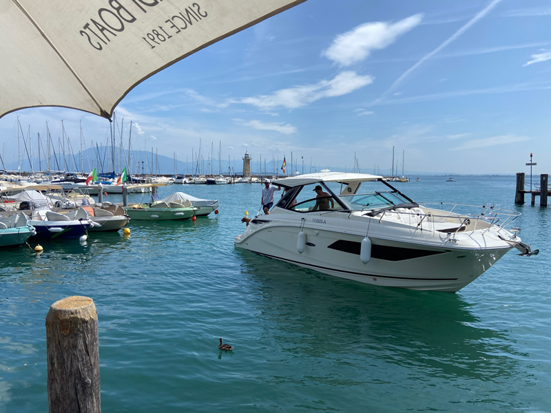 Bootsbesucher an der 1000 Miglia 2025 (© Emanuel Zifreund)