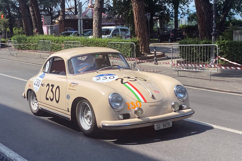 Porsche 356 an der 1000 Miglia 2025 (© Emanuel Zifreund)