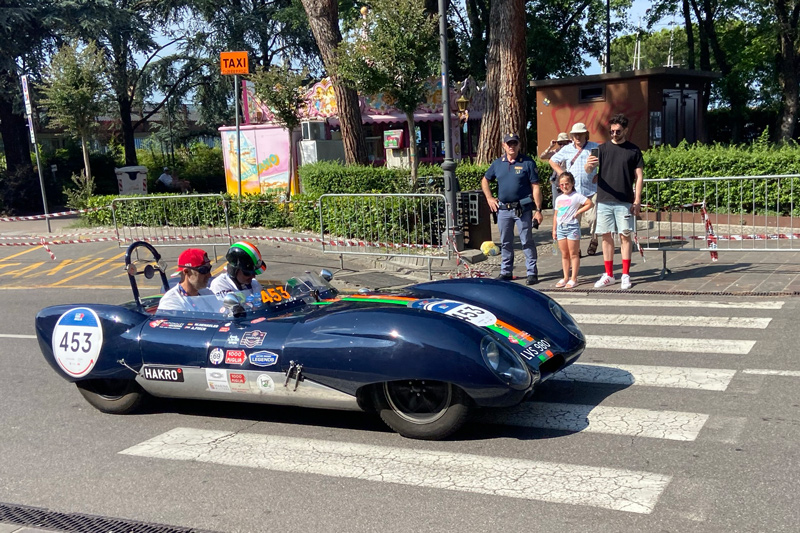 Lotus Eleven an der 1000 Miglia 2025 (© Emanuel Zifreund)