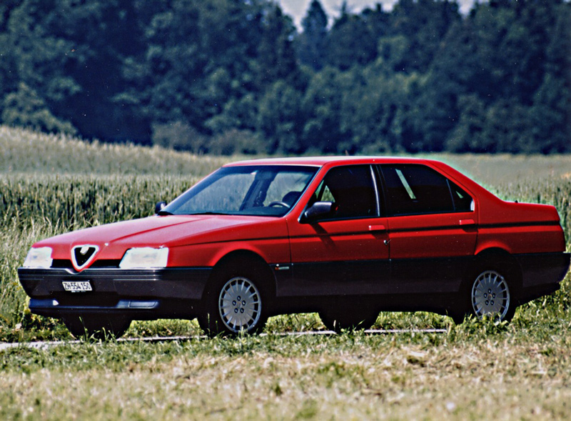 Alfa Romeo 164 von 1990 (© Bruno von Rotz)