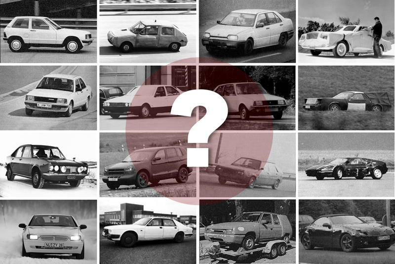 Autokennerquiz 176 - Erlkönige