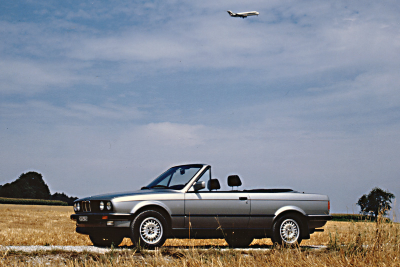 BMW 320i Cabriolet E30 von 1988 (© Bruno von Rotz)