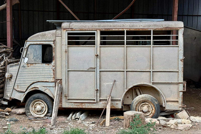Citroën HY in Frankfreich (© Gerhard Schütz)