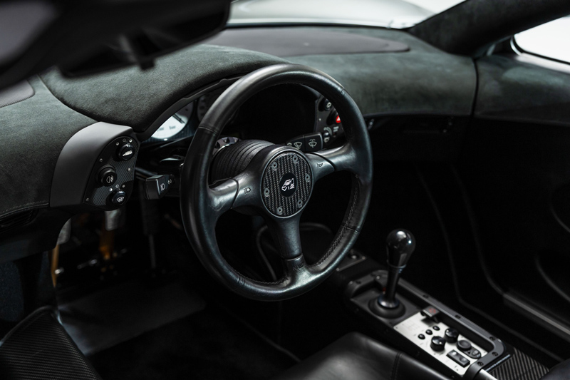 Cockpit des McLaren F1 von 1997 - versteigert als Sealed Bid im August 2025 (© Courtesy RM Sotheby's)