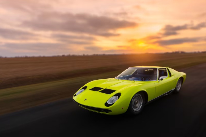 Lamborghini Miura P400S von 1969 (© Mecum)