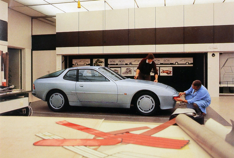 Porsche 944 Prospekt 1983 - Design