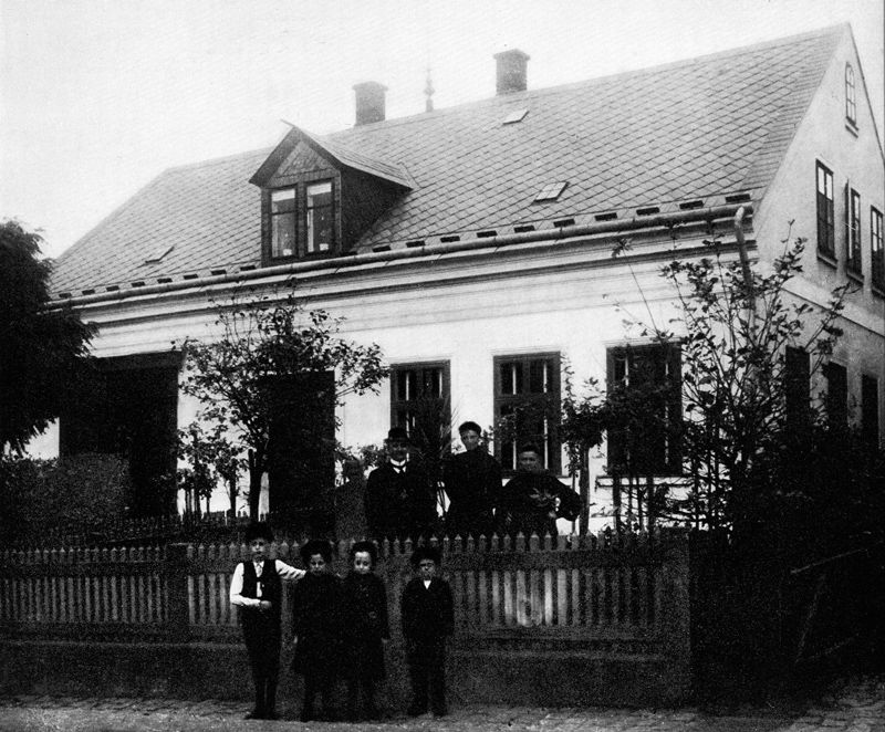 Porsche Geburtshaus im Jahr 1888
