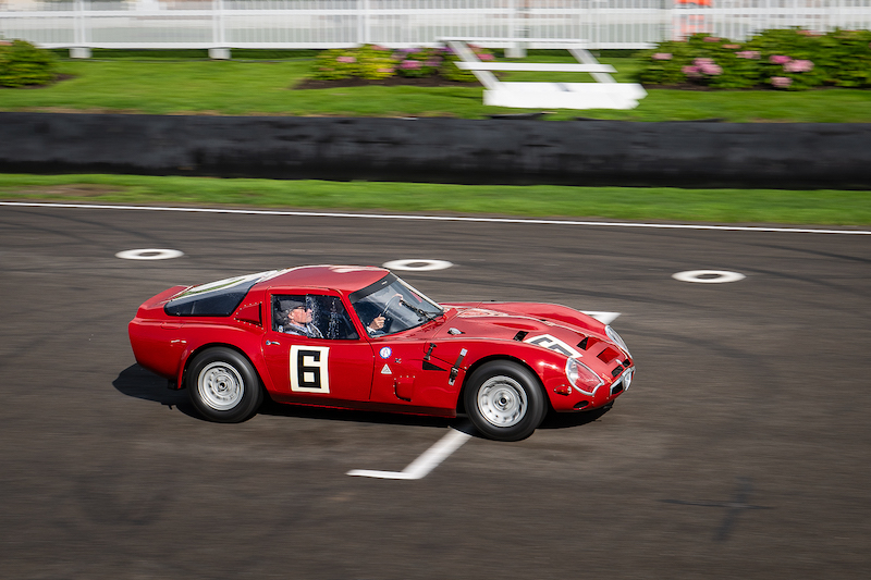 Alfa Romeo Giulia TZ2 als Teil der Alfa-Romeo Parade am Goodwood Revival 2025 (© Stuart Adams)