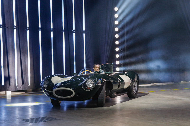 Auto Zürich 2025 Media Stage - Jaguar D-Type (© Bruno von Rotz)