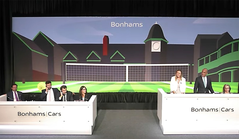 Eindruck von der Bonhams Audrain Versteigerung 2025