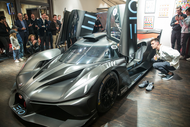 Bugatti Bolide im Drivers & Business Club Munich (© Daniel Reinhard)