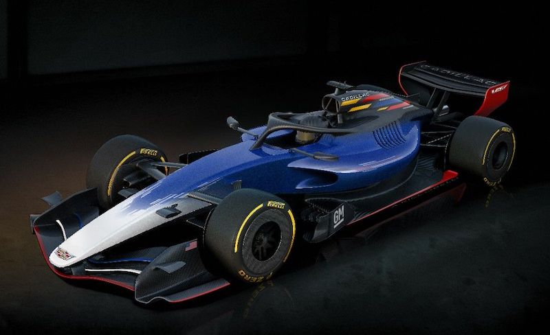 Cadillac F1 für 2026 (© Cadillac/Werk)