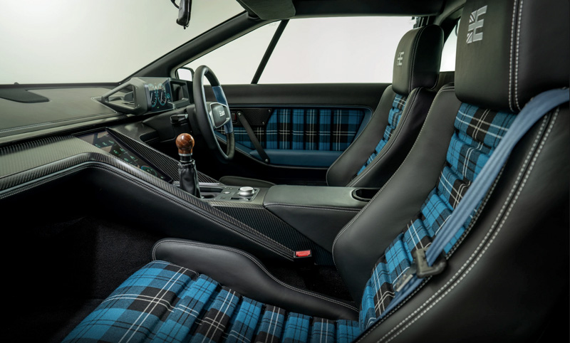 Interieur des Retomod Lotus Esprit S1 von Encor (© Encor)