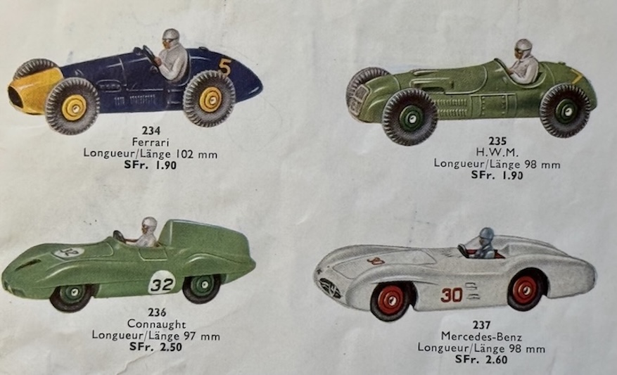 Artikelbild When model cars were still on the Christmas wish list