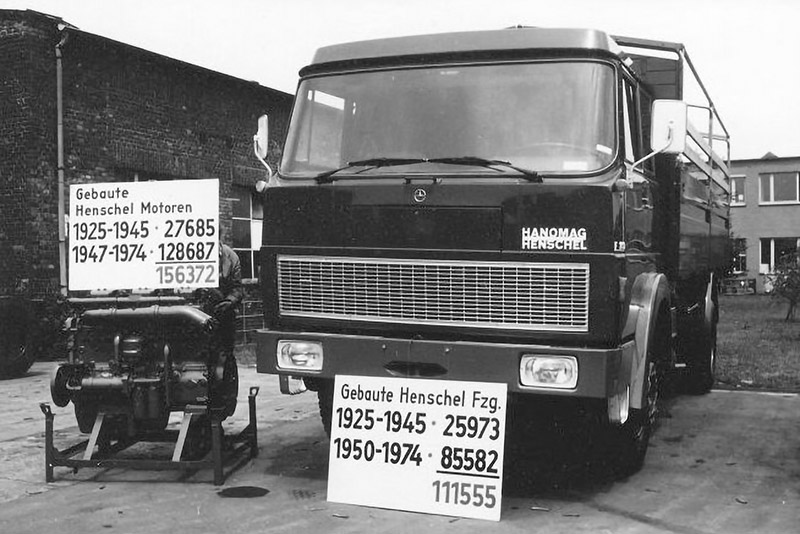 Hanomag-Henschel F 193 (1974) – der letzte LKW und der letzte Motor nach 49 Jahren