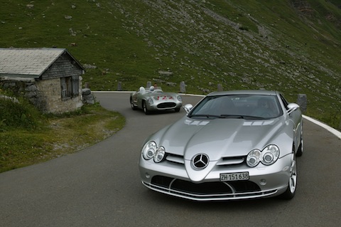 Auto gestern und heute - Mercedes Benz