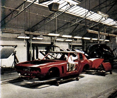 Der lackierte Jensen Interceptor