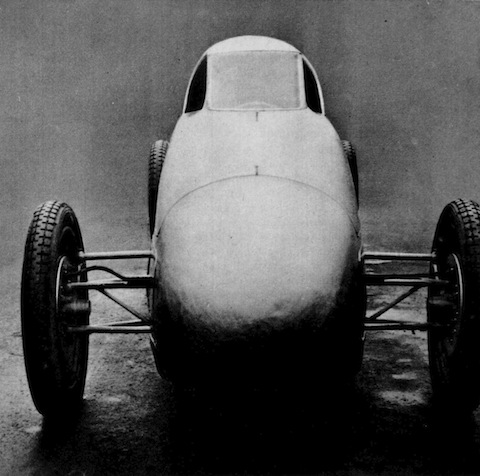 Imperia Rennlimousine von 1935 - Frontansicht