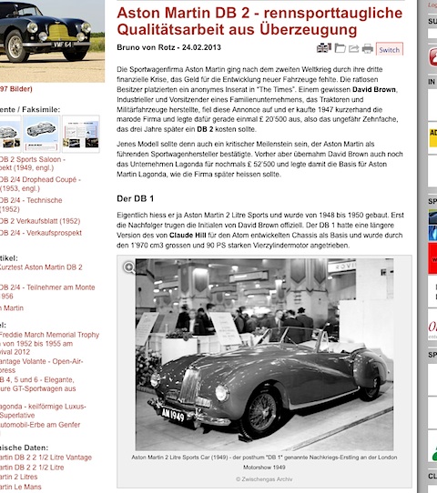 Artikelbild Now new with pictures in the Zwischengas article text