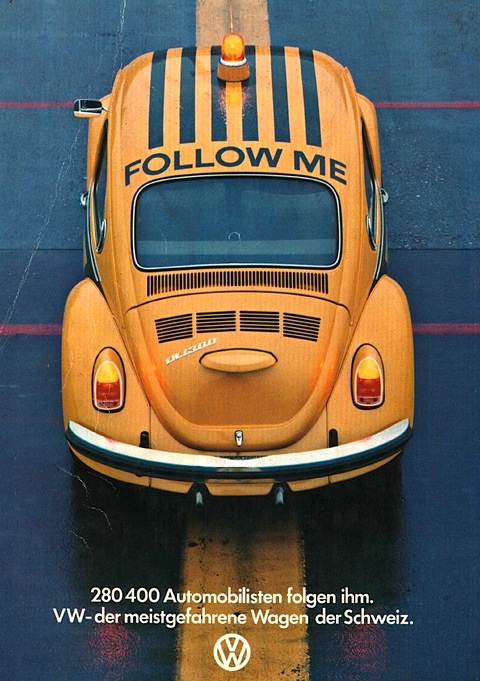 VW-Werbung 1973