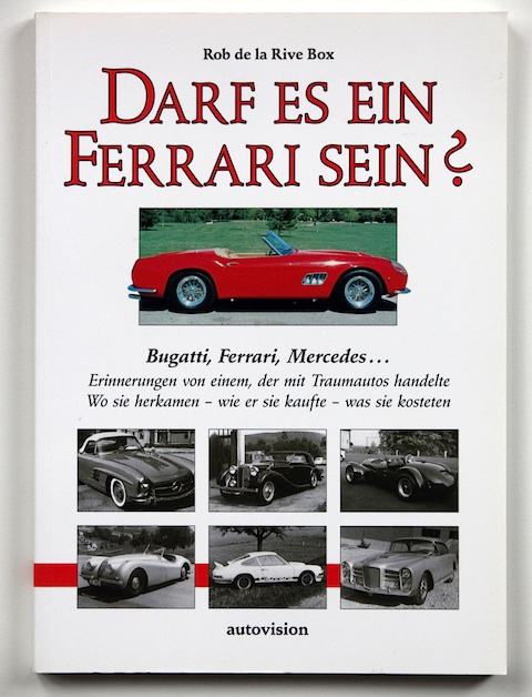 Einband des Buches "Darf es ein Ferrari sein?"