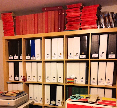 Zeitschriften im Zwischengas-Archiv