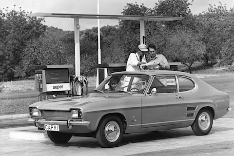 Ford Capri von 1969 - europäisches Modell