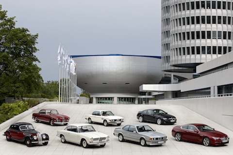 DIe BMW-Coupé-Generationen (© BMW Presse)