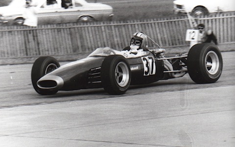 Der Formel 2 Brabham in Lignières im Jahr 1969