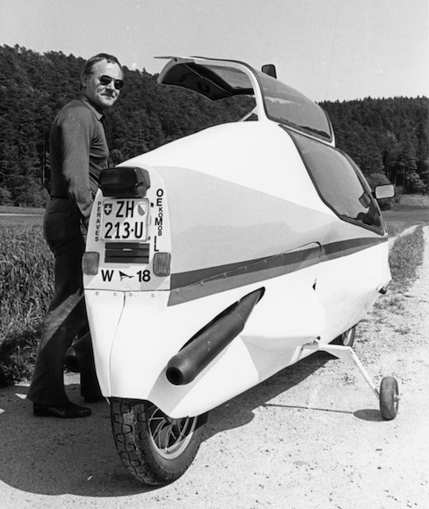 Arnold Wagner, der Entwickler des Oemils im Jahr 1983