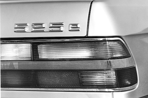BMW 525 e von 1983 - Modellbezeichnung am Heck