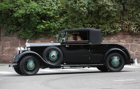 Rolls-Royce 20/25 HP Doctors Coupé an der Trentino Classic 2013