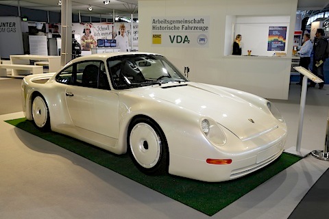 Porsche Gruppe B von 1983 auf der IAA 2013 (© Patrik Cominboeuf / Automobil Revue)