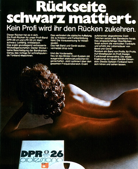 Werbung für BASF im Jahr 1973