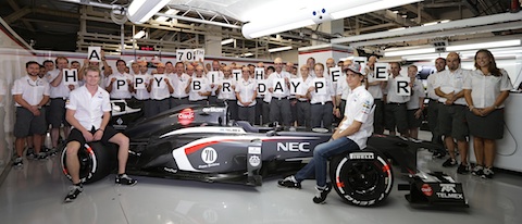 Happy Birthday Peter Sauber (© Daniel Reinhard, 2013)