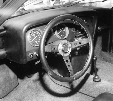 Interieur des Lombardi VW SS von 1970