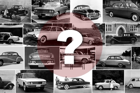 Artikelbild Quiz für Autokenner - Vergessene Limousinen