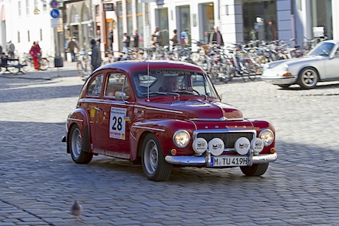 Volvo PV 544 Sport 1965 an der ADAC-3-Städte-Rallye 2013