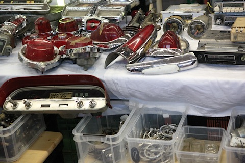 Ersatzteile am OTM Winterthur 2013