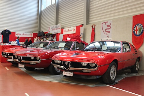 Dreimal Alfa Romeo Montreal am OTM Winterthur 2013