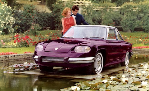Panhard 24 CT im Verkaufsprospekt von 196z4