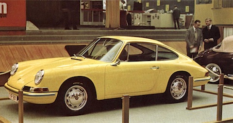 Porsche 911 auf der IAA 1963