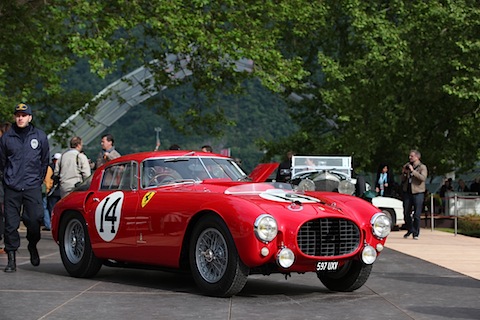 Der Star der RM Versteigerung Villa Erba 2013 - der Ferrari 340_375 MM von 1953 (© Bruno von Rotz)