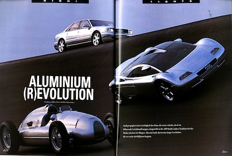 Audi und Auto Union in der Zeitschrift Auto Focus