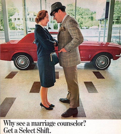 Ford Mustang Werbung von 1967 (© Ford Motor Company)