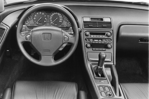 Interieur des Honda NSX von 1991